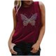 thumbnail image 1 of Camiseta sin mangas suelta con cuello redondo y lentejuelas reflectantes coloridas para mujer Pompotops  lopia990661, 1 of 6
