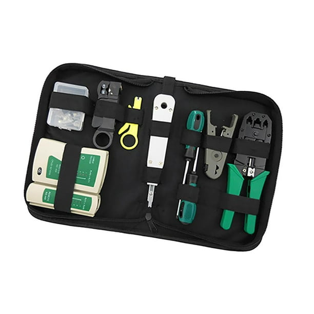 Set of 10 Crimping Tool Stripping Plier /12/11 Wire Plier UTP/STP