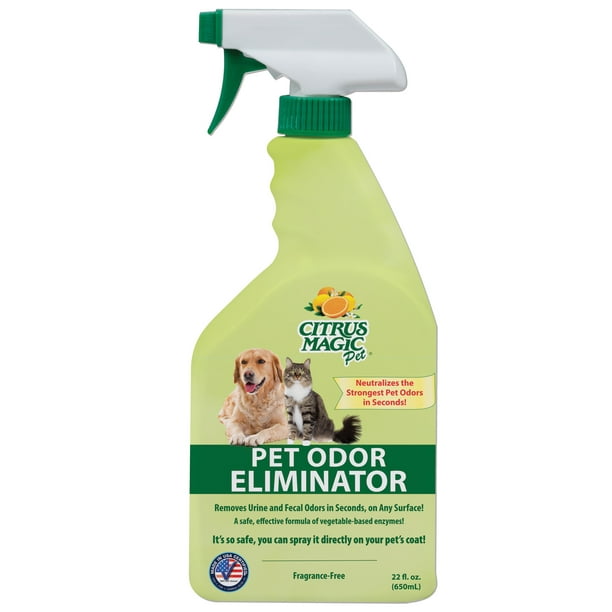 Citrus Magic Pet Odor Eliminator, Pack of 3, 22Ounce Each Walmart