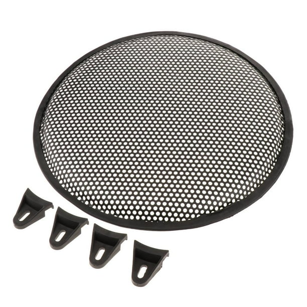 De Malla Cubierta Del Del Coche , Parrilla De Decoración, Metal Y Negro Duradero
