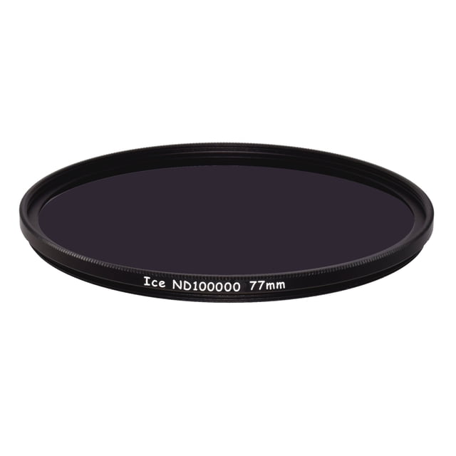 Filtro ICE 77mm ND100000 de vidrio óptico de densidad neutra 16,5