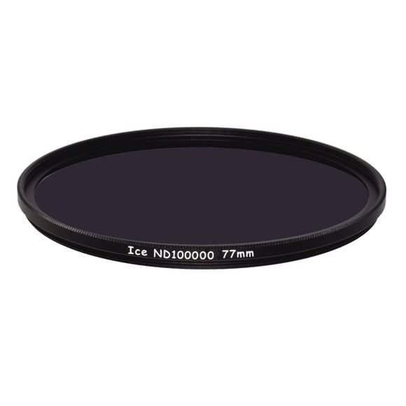 Filtro ICE 77mm ND100000 de vidrio óptico de densidad neutra 16,5