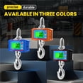 thumbnail image 4 of 1000KG (2204lbs) Crane Scale Large LCD Hook Weight Control Digital Hanging Scale ,Easy to Install, 4 of 4