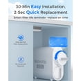 thumbnail image 4 of Waterdrop WD-G2CF Filter, 12-month Lifetime, Replacement for WD-G2-B, WD-G2-W, WD-G2P600-W Reverse Osmosis System, 4 of 5