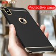 thumbnail image 2 of Funda de teléfono enchapada de lujo, carcasa dura mate para iphone 6, 6s, 7, 8, X, XS, Max, XR, 7 Plus, 360 Fivean unisex, 2 of 2