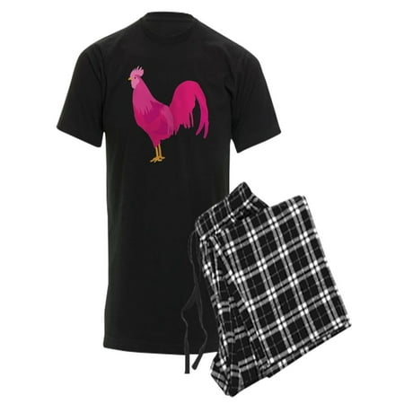 

CafePress - Pink Rooster - Men s Dark Pajamas