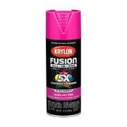 Krylon K02708007 Fusion All-In-One, Gloss, Hot Pink, 12 oz, Spray Paint, Multi-Surface, (1 Piece, 1 Pack)