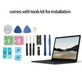 thumbnail image 3 of Laptop Bottom Case Feet, Anti Slip Round Dot Laptop Bottom Feet Durable Laptop Feet Dot Accurate Size Laptop Foot Pads with Tools Kit for  Laptop 3rd 4th 5th Generation, 3 of 7