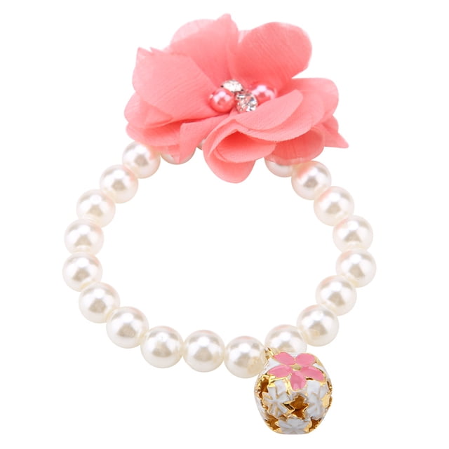 Collar de Perro Duradero, Collar de Perlas para Perros, Suave Ajustable Para Accesorios de Joyería de Collar de Cachorros
