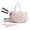 a, variant on Quilted Tennis Pickleball Tote Bag with Racket Compartment and Shoe &Bottle Storage