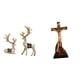 thumbnail image 1 of Estatua de alce y ciervo,Figuras de alce y ciervo,decoración del hogar,estatuas de resina,Estatua católica,Colección religiosa de la estatua de la Virgen María,Figura de la cruz de Jesús, 1 of 8