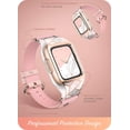 thumbnail image 3 of Bracelet Conçu pour Fitbit Versa 2, [Cosmo] Étui de Protection Sportif Élégant avec Bracelet en Cuir Ajustable (Marbre), 3 of 7