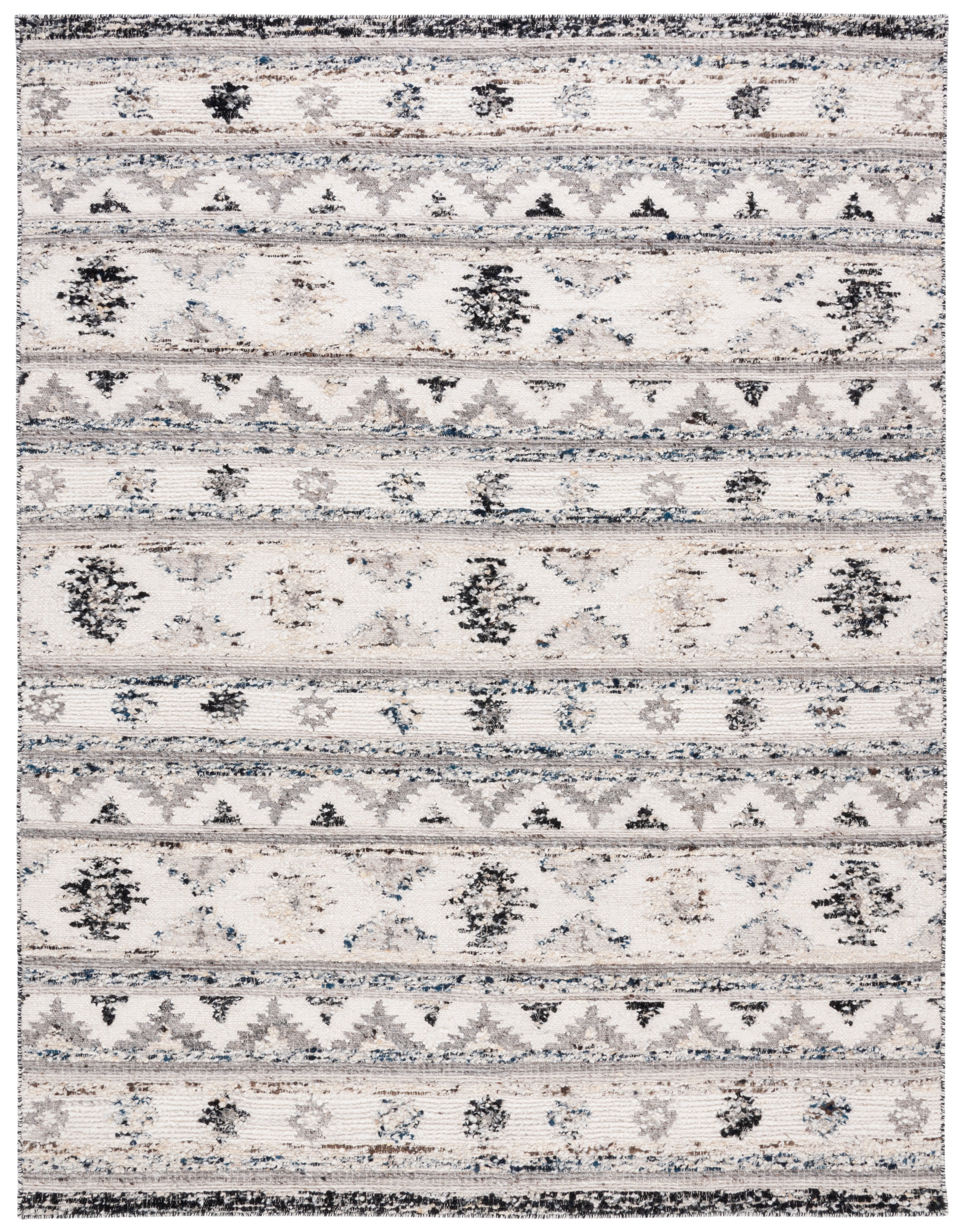 Safavieh Manhattan Cenric Southwestern Area Rug, Ivory/Black, 8' x 10'