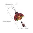 thumbnail image 3 of Anuirheih Clearance Metal Bee Wind Chimes Metal Crafts Painted Decorative Bell Pendants 8Inch, 3 of 8