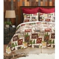 thumbnail image 3 of Bryson Retreat Reversible Rustic King Quilt Set, 3 of 6