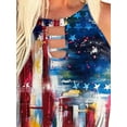 thumbnail image 3 of DYMADE Women Independence Day Tops Printed Classic Sleeveless Halter Cami Tank, 3 of 4