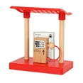 thumbnail image 1 of HILABEE Accessoires de Train en Bois Réalistes Construction Chemin de Fer Gare d'Essences, 1 of 9