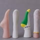 thumbnail image 4 of 8 "modelo femenino del pie del sostenedor de exhibición del calcetín del maniquí del pie, 4 of 8