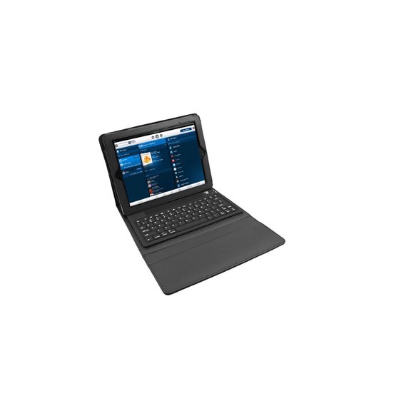 For New Apple iPad 4 3 2 Stand Leather Case Cover With Bluetooth Keyboard Black with Quality wear-resistant PU leather material