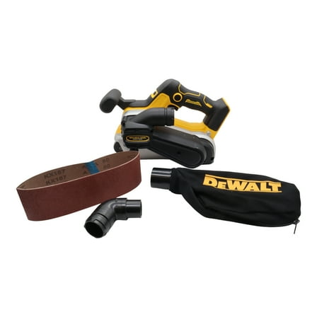 DEWALT 20V MAX* Cordless Belt Sander, 3 in. x 18 in., Brushless Motor, Variable Speed Control, Dust Collection Port, Battery and Charger Sold Separately (Bare Tool Only)
