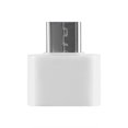 thumbnail image 4 of Matsuzay Adaptador Micro USB portátil USB 2,0 Micro convertidor tipo C adaptadores cabeza de conversión USB adaptador OTG profesional para teléfono Teléfono y Comunicación Blanco, 4 of 6