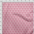 thumbnail image 4 of oneOone Cotton Cambric Pink Fabric Asian Block Sewing Material Print Fabric By The Yard 42 Inch Wide, 4 of 4