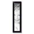 thumbnail image 2 of ArtToFrames 5" x 23" Satin Black Bull Nose Picture Frame, 5x23 inch Black Wood Poster Frame (WOM-1417), 2 of 7