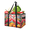 Multicolor 1, variant on Fleur De Lis Reusable Grocery Bags, Foldable Shopping Bags for Groceries with Handles, Large Grocery Tote for Kitchen, Market, Car, Trunk, Picnic