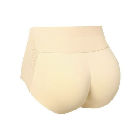 Yuzhih Butt Lifter Panties for Women Seamless Booty Pads Shapewear Panty Breathable Slimming Padded Underwear