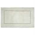 thumbnail image 2 of Modern Threads Non-Slip Bath Rug Set, White 100% Cotton, 17" x 24" & 21" x 34", (2 Pack), 2 of 3