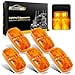 thumbnail image 3 of Partsam Five Trailer Marker LED Light Double Bullseye Amber 10 Diodes Light, 3 of 4