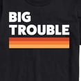 thumbnail image 3 of Instant Message - Trouble Big - Men's Short Sleeve Graphic T-Shirt, 3 of 6