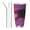 Straw Three-piece Set, variant on Picia Mystical Dragon Under Moon Pattern 20 oz Tumbler Stainless Steel Vacuum Insulated Coffee Ice Cup Double Wall Travel Flask Dual Lid Water Bottle, Eco-friendly Car Cup-Straw Three-piece Set