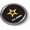 Metal Bezel, variant on BestLicensePlateFrames U.S. Army Star Logo 3D Domed Car Emblem Badge Sticker, Black, Flexible Design