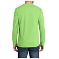 thumbnail image 2 of Mafoose Men's Casual Style Tall Long Sleeve Essential Pocket T-Shirt Lime 2XLT, 2 of 4