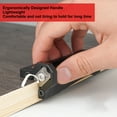 thumbnail image 3 of Woodworking Edge Trimmer Aluminum Alloy Manual Wood Planer Arc Scraper with 3 Blades, 3 of 5