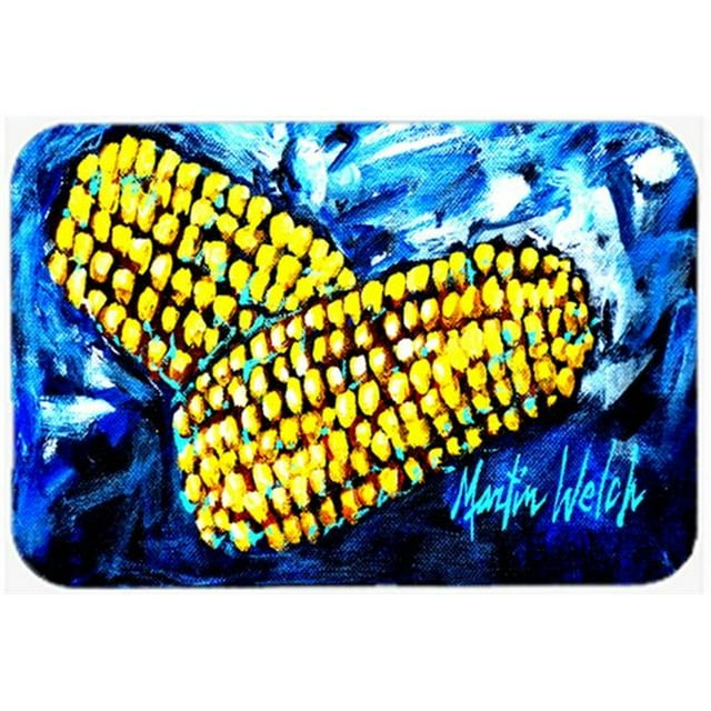 Carolines Treasures MW1235LCB Two Corn Please Glass Cutting Board, Large