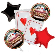 Dice and Cards Casino Balloons Casino Theme Balloons Dice Balloons, Casino Theme Parties Poker Balloons, Casino Decorations