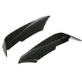 thumbnail image 1 of Front Bumper Vent Spoiler, ABS Wearproof Add On Stylish Left Right Front Bumper Winglet Antiaging  For Auto Carbon Fiber Style, 1 of 8