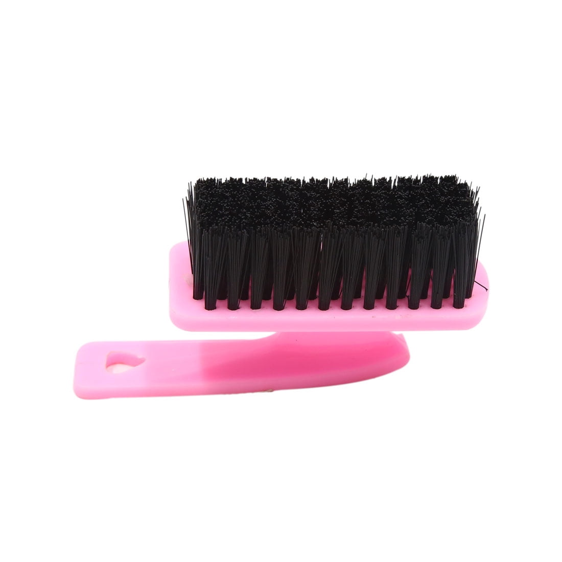 Unique Bargains 1pc Plastic Cleaning Brush for Car and Carpet Tiles Pink