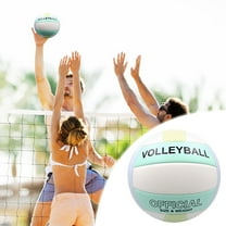 Sltwyw Super Soft Volleyball for Beach & Indoor Training - Official Size Durable Gym Equipment for Sports Recreation Games Practice