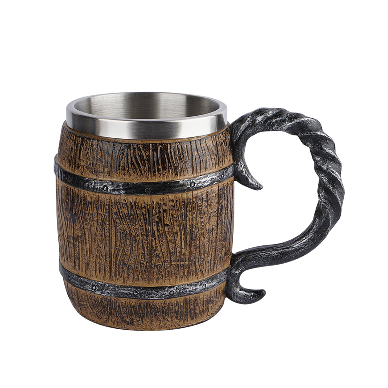 Set of 4 Mugs Set of 4 Coffee Mugs 0.6 Litres Or 20oz Wooden Mugs Set of 4 Beer Mugs / Gifts Set of 4 Wooden Beer Mugs / Set of 4 Mugs By WoodenGifts Set of 4 Stainless Steel Cups