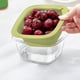 thumbnail image 4 of Cesta escurridora de verduras | Colador de alimentos de doble capa | Material ABS apto para uso alimentario | Diseño apilable que ahorra espacio | Lavador de frutas y ensaladas | Herramienta de, 4 of 8