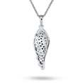 thumbnail image 2 of Bling Jewelry Womens Two Tone CZ Angel Wing Feather Dangle Pendant Necklace Silver Plated, 2 of 4