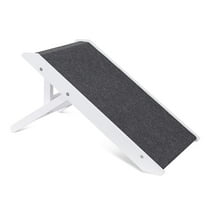 BirdRock Home 13" Adjustable Pet Ramp - White