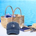 thumbnail image 3 of Women Men Baseball Hat Heart Dog Paw Embroidered Sun Protection Hat Holiday Outdoor Travel Cap, 3 of 5