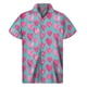 thumbnail image 2 of Camisa hawaiana con estampado 3D de corazones y amor para hombre, ropa para verano, playa, manga corta, blusa con solapa y botones, 2 of 5