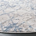 thumbnail image 4 of SAFAVIEH Amelia Roslyn Abstract Area Rug, Light Gray/Blue, 6'7" x 6'7" Round, 4 of 11