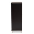 thumbnail image 4 of Baxton Studio Armoire à Chaussures en Bois Finition Brun Foncé 2 Portes, 4 of 10
