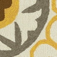 thumbnail image 2 of United Weavers Atrium Carousel Yellow Accent Rug 1'10" X 3', 2 of 2